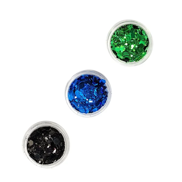 Practical Maxbell 4Pcs Sparkle Sequin Flake Chunky Glitter for Nano Tapes Pedicure Phone Cases Style G Original Design
