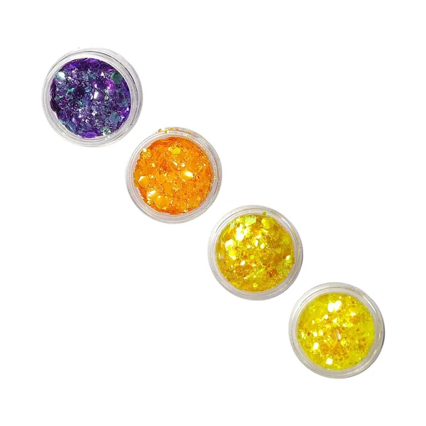 Prestigious Maxbell 4Pcs Sparkle Sequin Flake Chunky Glitter for Nano Tapes Pedicure Phone Cases Style E Elegant