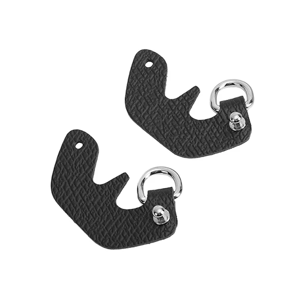 Functional Maxbell 2 Pieces Women Bag ation Accessories Punch Bags Button Hook Black Convenient