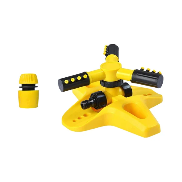 World-Class Maxbell Large Area Coverage Water Sprinkler Adjustable Rotating Irrigation Sprinkler and 1 DN15 Connector Original