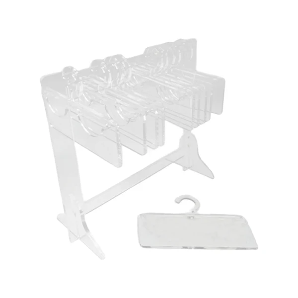 Effective Maxbell False Eyelash Hanger Makeup Tool Eyelash Holder for Desktop Dresser Show Clear Natural