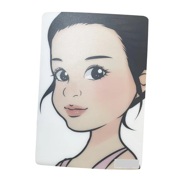 Genuine Maxbell Makeup Painting Practice Template Washable Painting Art Display Tool for Kid Girl Profile Convenient