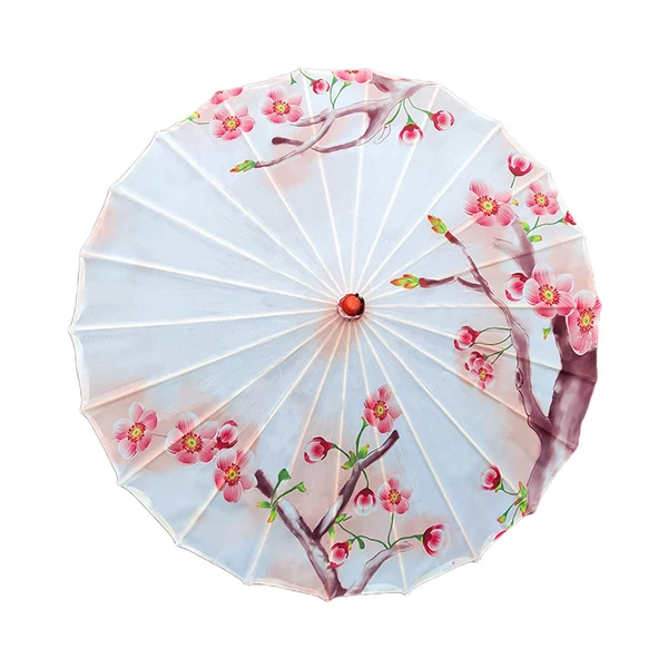 Comfortable Maxbell Silk Cloth Women Umbrella Rainproof 32 for Costumes Cosplay Village Scenery Style B First-Class