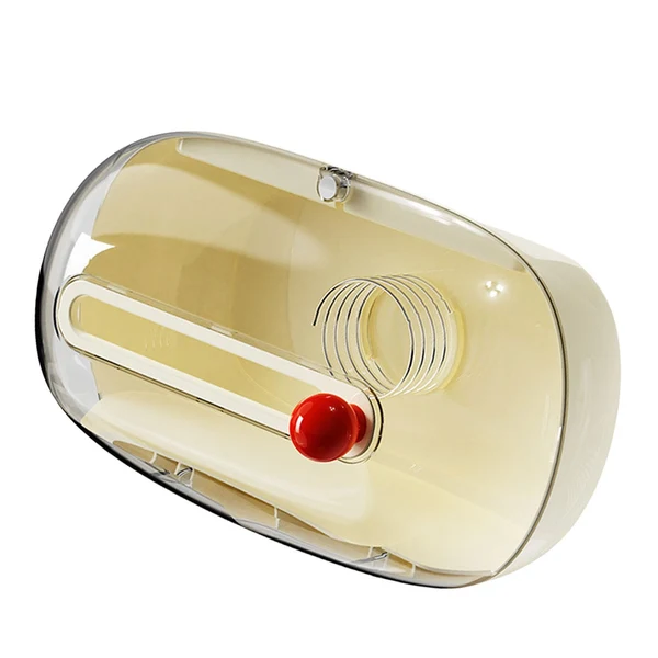 Optimized Maxbell Wall Mounted Tissue Box Cover Napkin Holder Home Decoration Toilet Paper Box White with red Artisan