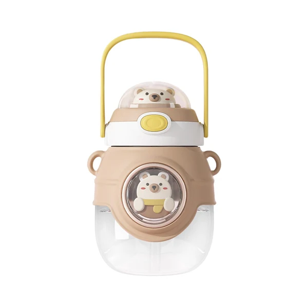 Trusted Maxbell Water Drinking Bottle 1.1L Drinking Bottle with Lids for Travel Bear Reusable