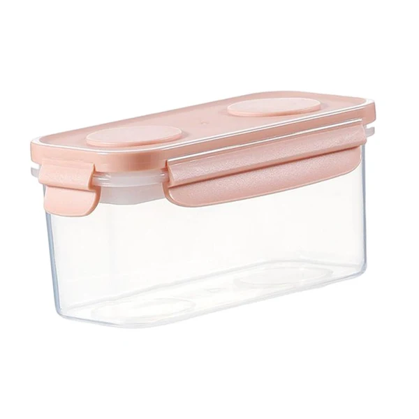 First-Class Maxbell Kitchen Organization Storage Clear Yogurt Storage Box for Fruit Preservation 500ml pink High-End