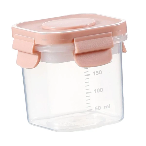 Professional Maxbell Kitchen Organization Storage Clear Yogurt Storage Box for Fruit Preservation 200ml pink Reliable