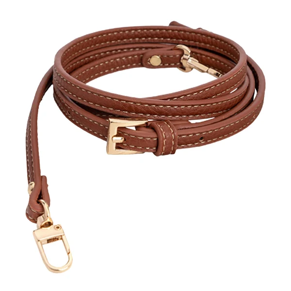 First-Class Maxbell Leather Bag Strap Universal Shoulder Strap for Shoulder Handbags Brown Clean