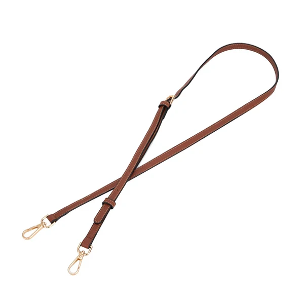 Safe Maxbell Leather Shoulder Strap Bag Strap for Shoulder Bag Crossbody Bags Dark Brown Modern