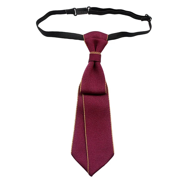 Traditional Maxbell Men Necktie Women Pre Tied Necktie Pretied Ties for Party Carnivals Concerts Red Sharp Corner Official