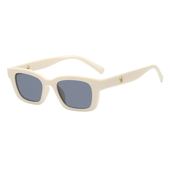 Breathable Maxbell Women Sunglasses Sun Protection Trendy Party Retro Style Driving Sun Glasses Beige Lightweight