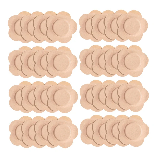 User-Friendly Maxbell 100x Blank Navel Stickers Anti Flatulence Navel Patch for Abdominal Feet Arm Flower Contemporary