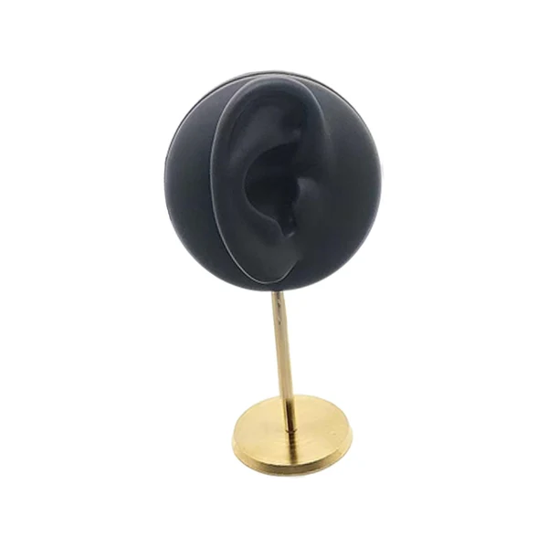 Professional Maxbell Earrings Organizer 2.76'' earring Display Stand for Dresser black with right Green