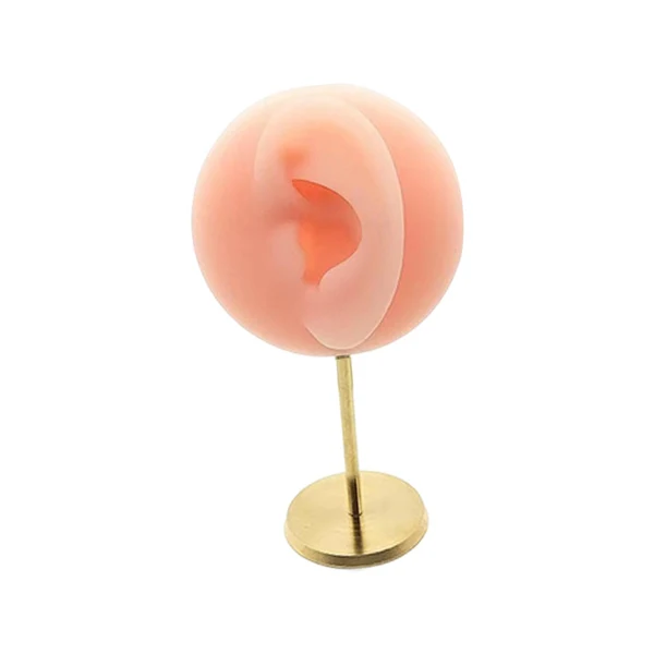 Recyclable Maxbell Earrings Organizer 2.76'' earring Display Stand for Dresser Pink right Detailed