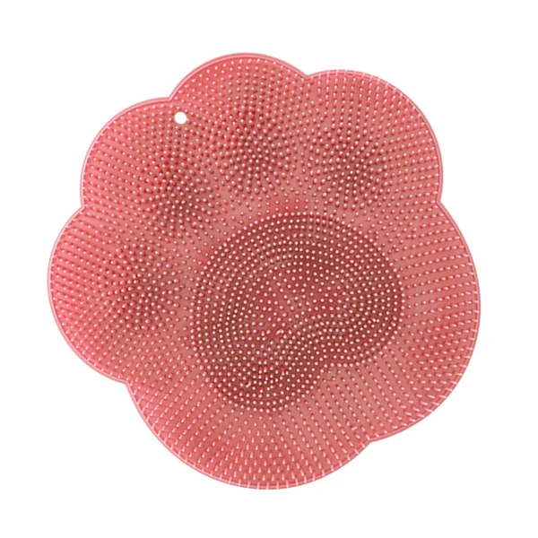 Quality Maxbell Silicone Foot Wash Smooths for Massages without Bending Exfoliates Foot Care Pink High-Grade