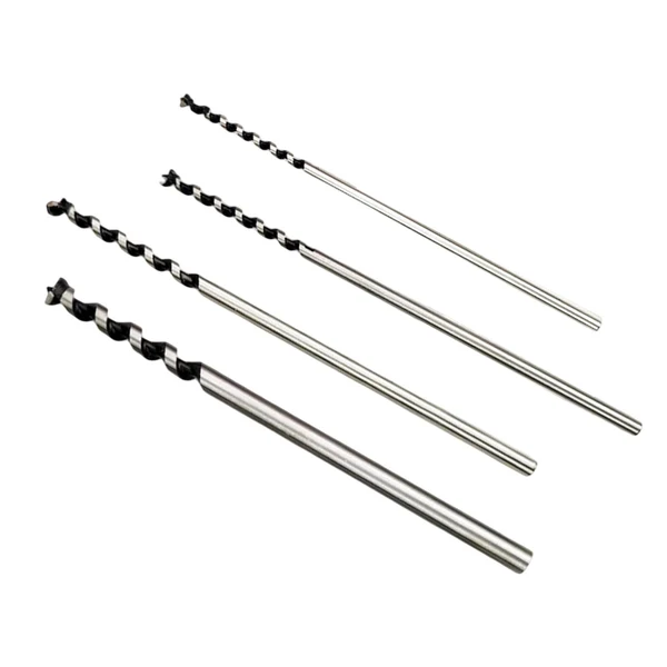 Crafted Maxbell 4Pcs Woodworking Mortising Chisel Durable Hole Drill Bit for DIY Woodworking Round Core Drilling Solid