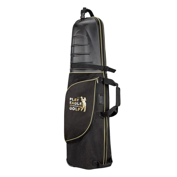 Maxbell Golf Travel Cover Luggage Large Capacity Durable Lightweight Golf Travel Bag Gold Selected