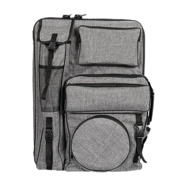 Exceptional Maxbell Art Portfolio Case Tote Carrying Bag for Display Screen Paint Brushes Travel gray Superior