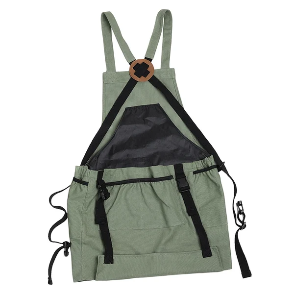Genuine Maxbell Garden Apron Multifunction garden Apron Picked Apron Gardening Apron Green Elegant