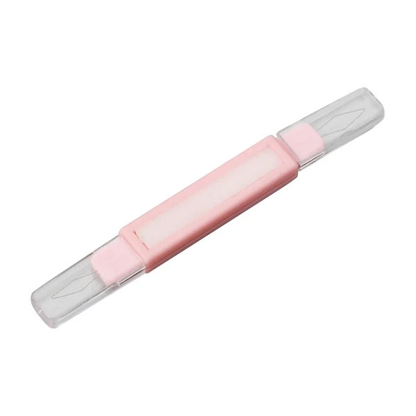 Official Maxbell Double Needle Threader Accs Hand Sewing for Household Needlecraft Embroidery Pink Crafted