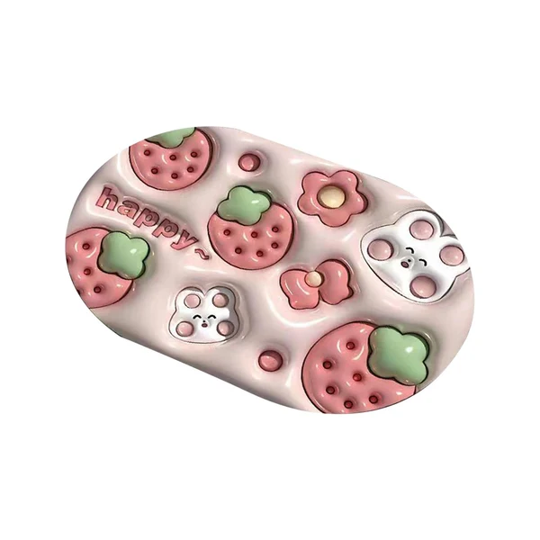 Quality Maxbell Bath Floor Mats Water Absorbent Non Slip Shower Mat for Bathtub Kitchen Pools Strawberry Rabbit Authentic
