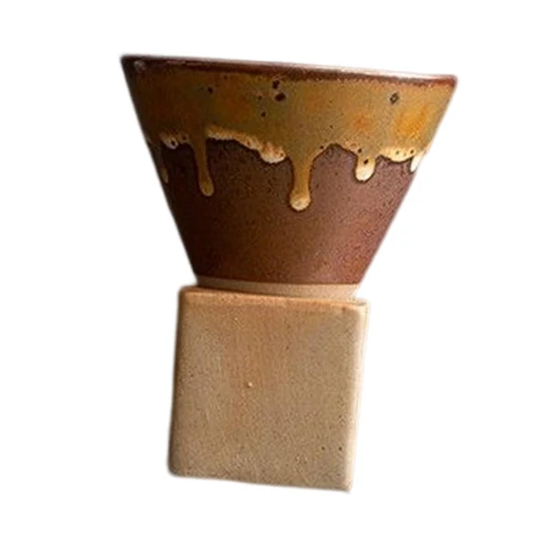 Clean Maxbell Coffee Mug Ceramic Traditional Espresso Mugs for restaurants Cafe Bar Kitchen Brown Efficient