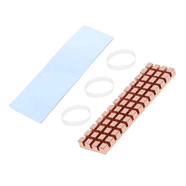 Effective Maxbell 2280 M.2 SSD heat sink Cooling Radiator Easy Installation Durable Thermal Pad 4mm Stylish