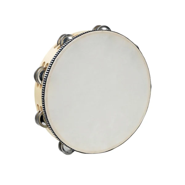 Enhanced Maxbell Wooden Handheld Tambourines Metal Jingles Percussion for Church Party Adults 10inch Wood Outstanding