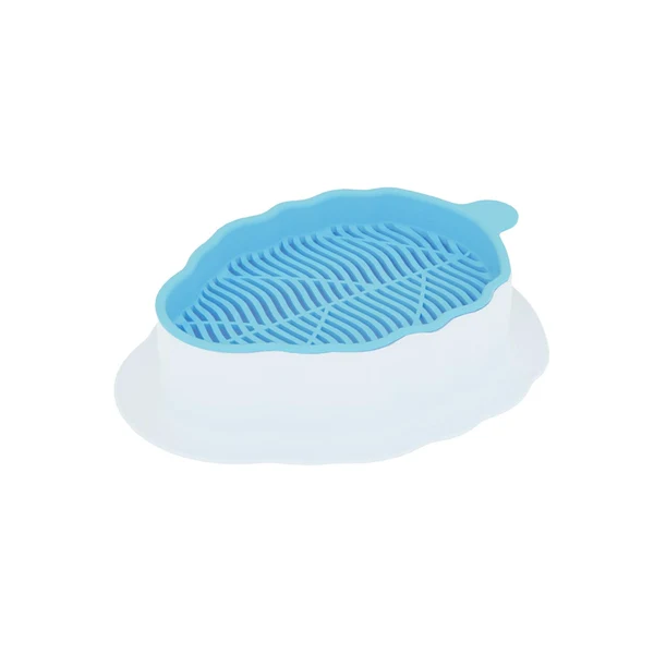 Exclusive Maxbell Cats Grass Sprouter Tray with Drain Holes for Garden Greens Greenhouse White Color Blue Original
