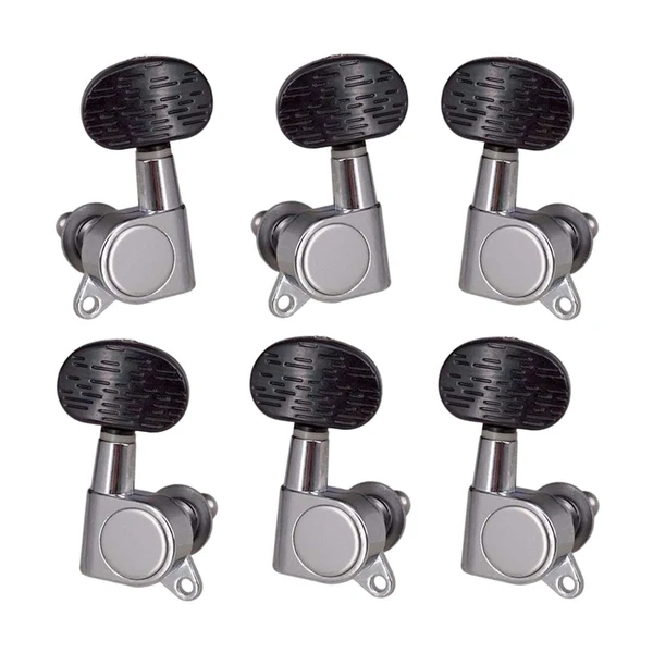 Optimized Maxbell 6x Guitar Tuning Pegs DIY Guitar Tuning Peg Button for Acoustic Guitars Accs Lightweight