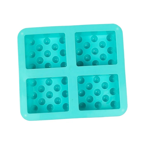 Official Maxbell Soap Mould Epoxy Resin Clay Crafts Plaster DIY Tool Rectangle Soap Mould Green Soft