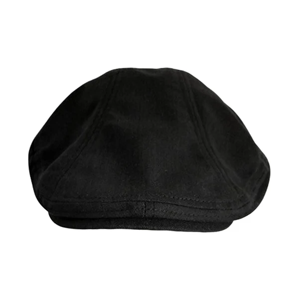 Artisan Maxbell Autumn Winter Berets Hats Casual Octagonal Flat Hat for Autumn Spring Black Effective