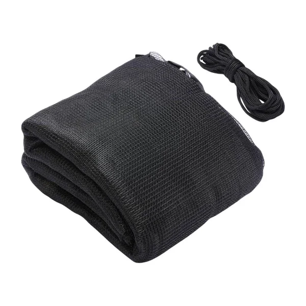 Authentic Maxbell Trampoline Net Safety Enclosure Net Protection Weather Resistant 10ft 6 poles Elegant