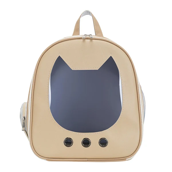Dependable Maxbell Cat Carrier Backpack Ventilated Large Airline Walking Hiking Khaki Modern