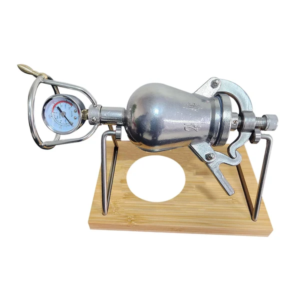 Crafted Maxbell Vintage Popcorn Maker Gourd Type Hand Cranked Popcorn maker for kid Adults style D Easy-to-Use
