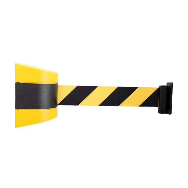 Breathable Maxbell Fixed Mounted Crowd Control barricades Fixed for Corridor Restaurants Parades 300cm yellow Practical