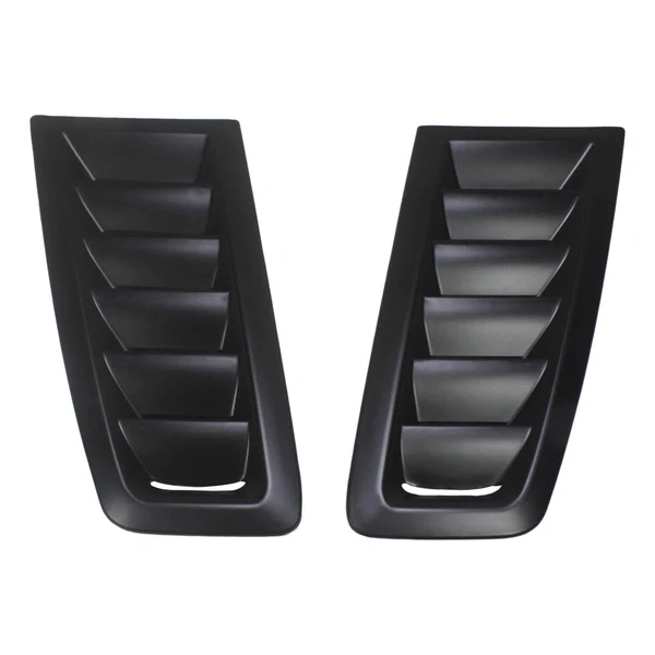 Trusted Maxbell 2x Bonnet Air Vents Hood Trim Car Hood Vent Scoop Kit for Ford Focus RS Smooth
