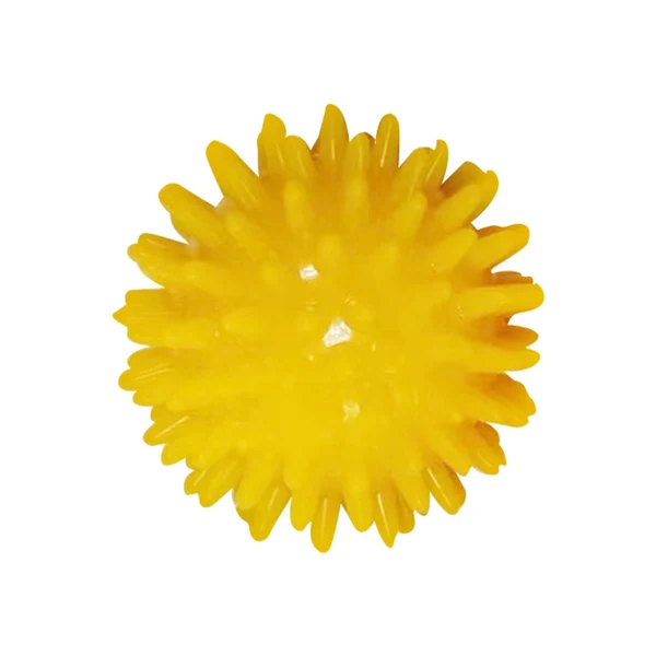 Specialty Maxbell Spike Massage Balls Multifunctional Manual Exercise Ball for Feet Back Hands Yellow Organic
