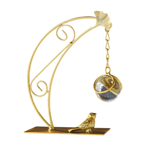 Casual Maxbell Leaves Statue Figurine Home Desk Leaves Decorative Decoration Leaf Sculpture 12x6x18cm Moon Trendy