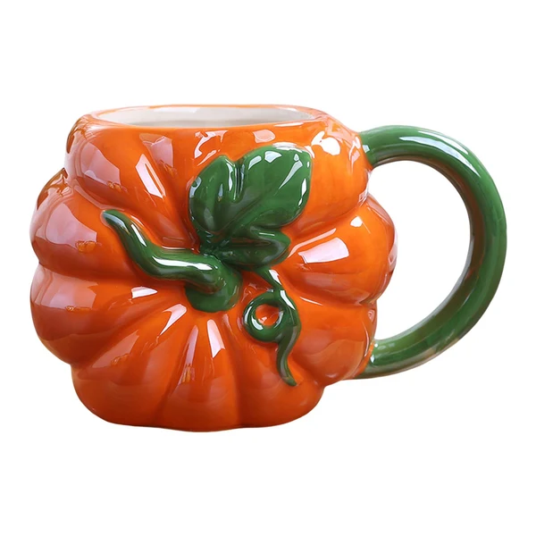 Safe Maxbell Cute Ceramic Coffee Mug Durable Ceramic Mug for Birthday Gift Office Pumpkin Reusable