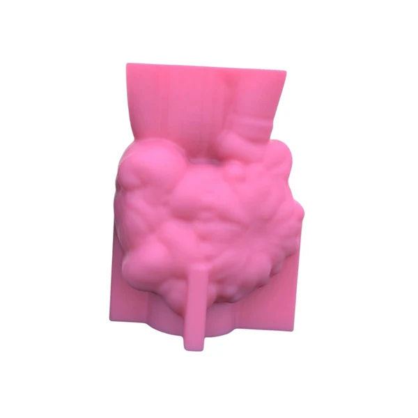 First-Class Maxbell Succulent Planter DIY Epoxy Resin Homemade Girl Flowers Pot Silicone Mould Convenient