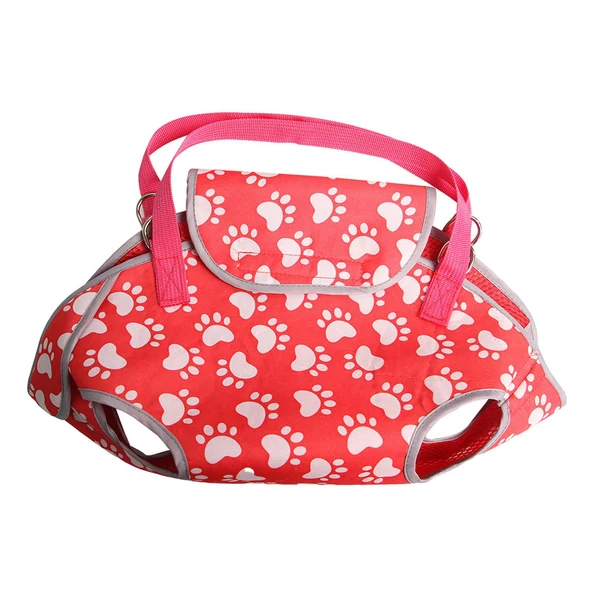 Premium Maxbell Travel Shoulder Bag Comfortable Puppy Kitten Leg Out Cats Dog Pets Carrier Red L Classic