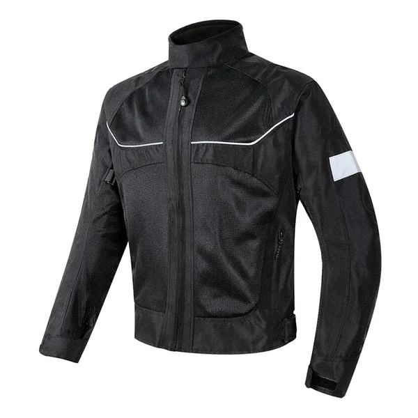 Flexible Maxbell Motorcycle Jacket Water Resistant for Motorbike Riding Men Women Summer Black 2XL Consistent