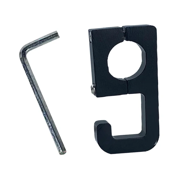 Minimalist Maxbell Motorcycle Hook for Bottles Bags Easy Installation Waterproof Handlebar Hook black High-Quality