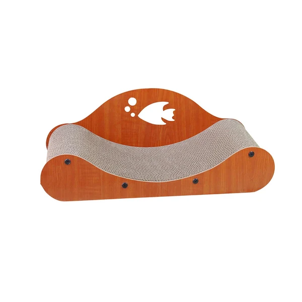 Green Maxbell Cat Scratcher Large Wide Pet Bed Grinding Claw Cat Scratch Bed Cat Furniture Fish Pattern Reliable