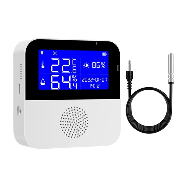 Functional Maxbell Temperature Humidity Meter Versatile for Warehouses Animal Husbandry zer with probe Artisan