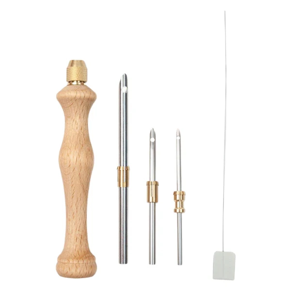 Comfortable Maxbell Punch Needle Set Adult Needle Threader for 5 mm 2.5 mm 3.5mm Thread and Yarn Fine