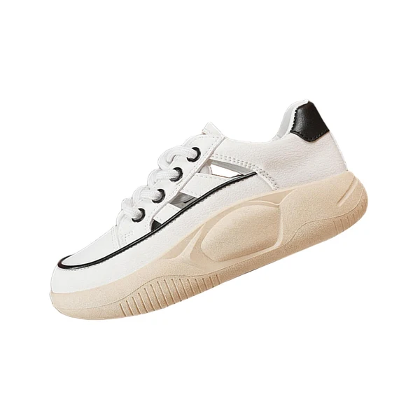 Refined Maxbell Women Platform Sneakers Lightweight Thick Soled Sneakers Female Summer Shoes 38 White Prestigious