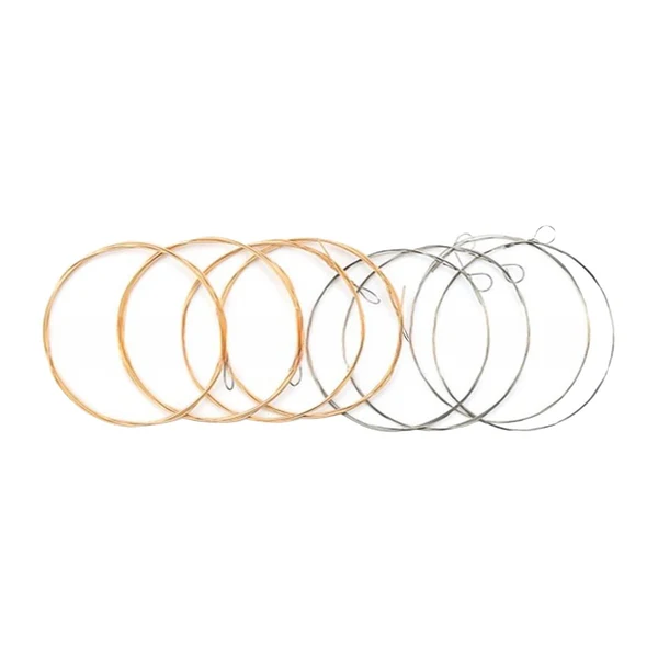 Versatile Maxbell 8x Mandolin Strings Set Durable Mandolin Parts G-3rd Certified