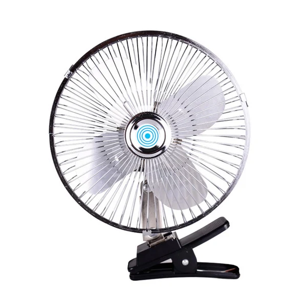 Minimalist Maxbell Car Fan Low Noise Personal Desk Fan for Outdoor Travel Camping Tent Gym 10Inch 24V Traditional
